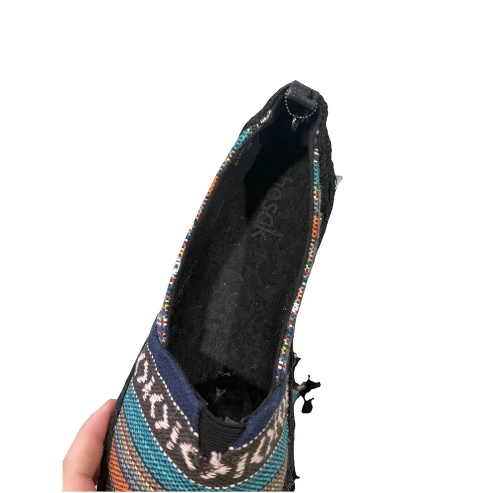 The Sak Ella Espadrilles Aztec Stripe Multicolor Slip On Boho Womens 10